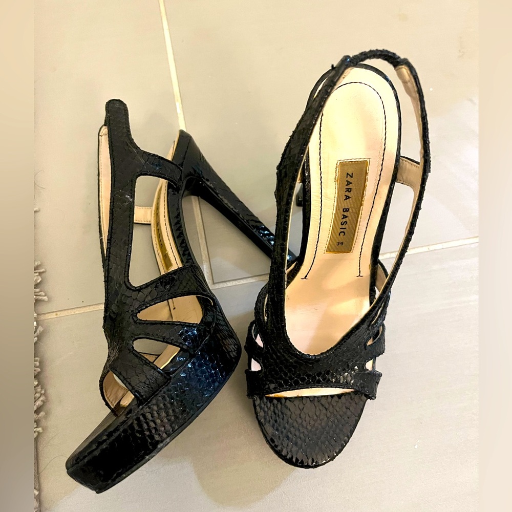 ZARA Platform Sandals